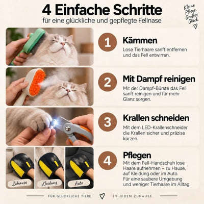 🐾 Komplett-Pflege für Hunde & Katzen