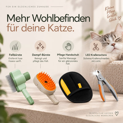 🐾 Komplett-Pflege für Hunde & Katzen