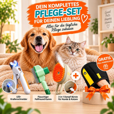 🐾 Komplett-Pflege für Hunde & Katzen