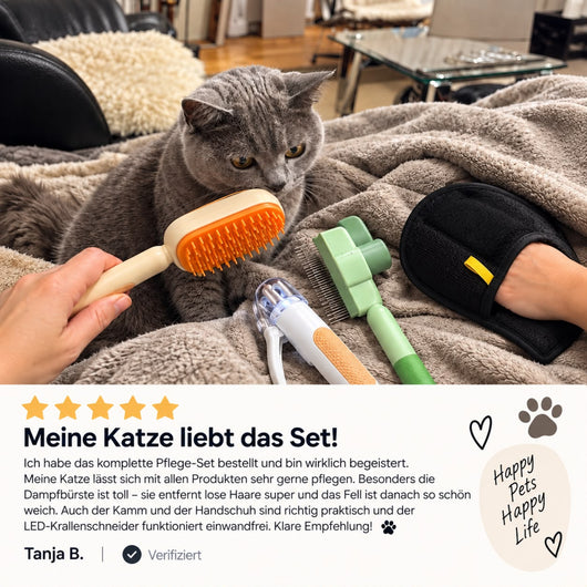 🐾 Komplett-Pflege für Hunde & Katzen
